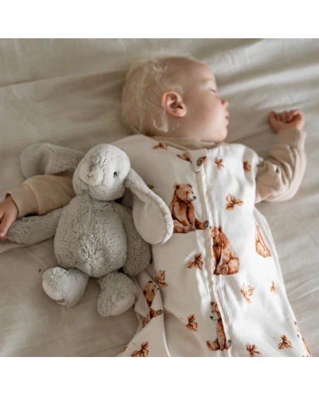 Bambus Babyschlafsack 0–6 Monate Bären Atmungsaktiv&weich Waldin