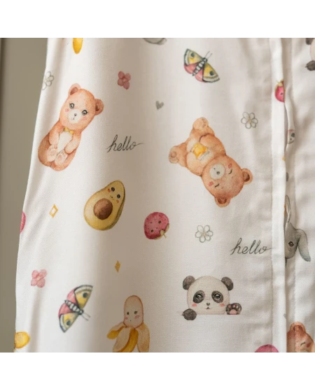 Bambus Babyschlafsack 0–6 Monate Atmungsaktiv & weich | Waldin