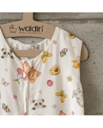 Bambus Babyschlafsack 0–6 Monate Atmungsaktiv & weich | Waldin