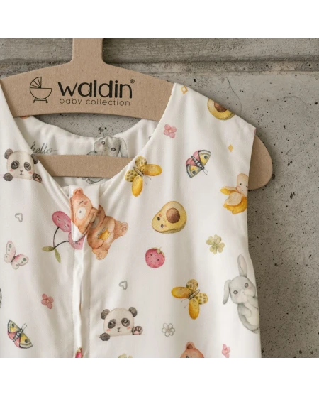 Bambus Babyschlafsack 6-18 Monate Atmungsaktiv & weich | Waldin
