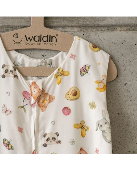 Bambus Babyschlafsack 0–6 Monate Atmungsaktiv & weich | Waldin