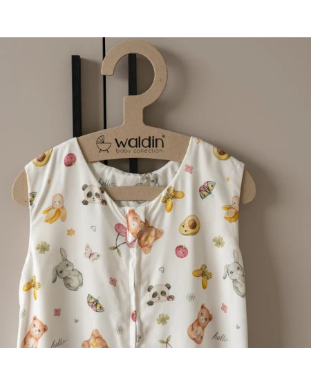 Bambus Babyschlafsack 0–6 Monate Atmungsaktiv & weich | Waldin