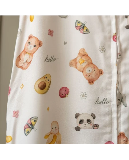 Bambus Babyschlafsack 6-18 Monate Atmungsaktiv & weich | Waldin