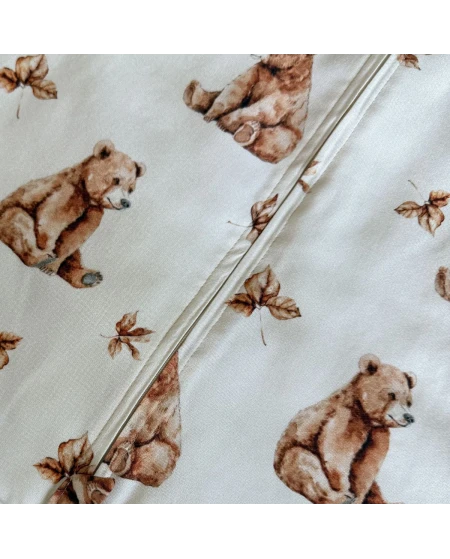 Bambus Babyschlafsack 6-18 Monate Bären Atmungsaktiv&weich Waldin