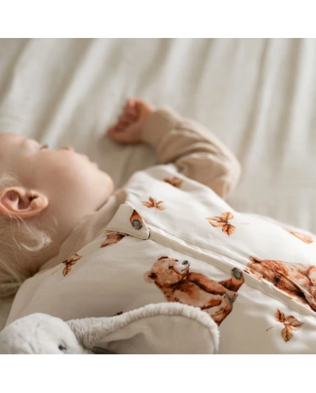 Bambus Babyschlafsack 6-18 Monate Bären Atmungsaktiv&weich Waldin