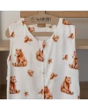 Bambus Babyschlafsack 6-18 Monate Bären Atmungsaktiv&weich Waldin