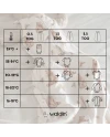 Bambus Babyschlafsack 6-18 Monate Bären Atmungsaktiv&weich Waldin