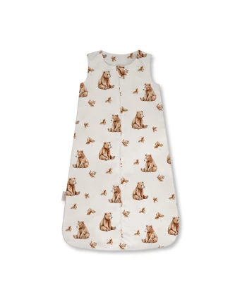 Bambus Babyschlafsack 6-18 Monate Bären Atmungsaktiv&weich Waldin