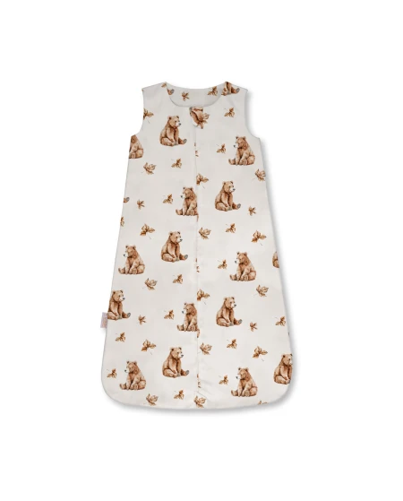Bambus Babyschlafsack 6-18 Monate Bären Atmungsaktiv&weich Waldin