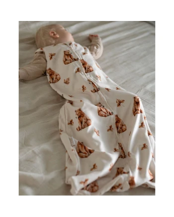 Bambus Babyschlafsack 6-18 Monate Bären Atmungsaktiv&weich Waldin