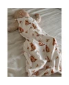 Bambus Babyschlafsack 6-18 Monate Bären Atmungsaktiv&weich Waldin