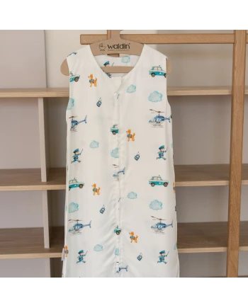 Bambus Babyschlafsack 6-18 Monate | Atmungsaktiv & weich | Waldin