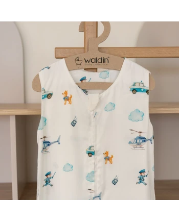 Bambus Babyschlafsack 6-18 Monate | Atmungsaktiv & weich | Waldin