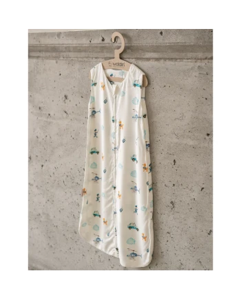 Bambus Babyschlafsack 6-18 Monate | Atmungsaktiv & weich | Waldin
