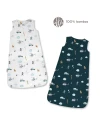 Bambus Babyschlafsack 6-18 Monate | Atmungsaktiv & weich | Waldin