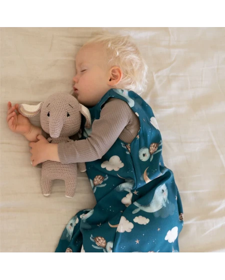Bambus Babyschlafsack 6-18 Monate | Atmungsaktiv & weich | Waldin