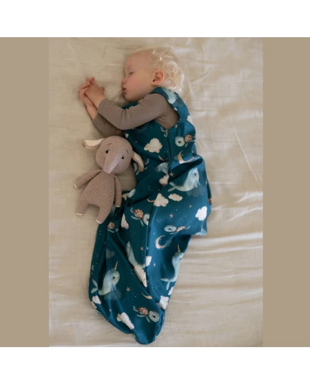 Bambus Babyschlafsack 6-18 Monate | Atmungsaktiv & weich | Waldin