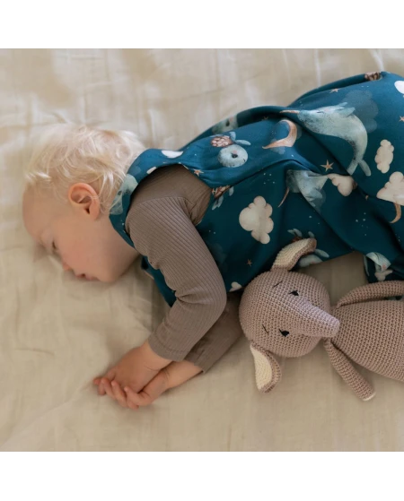 Bambus Babyschlafsack 6-18 Monate | Atmungsaktiv & weich | Waldin