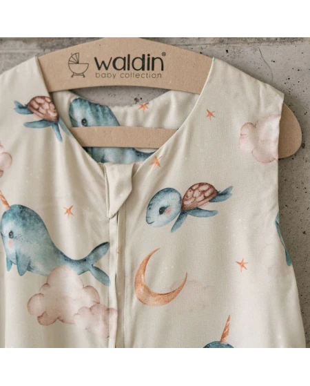 Bambus Babyschlafsack 0–6 Monate | Atmungsaktiv & weich | Waldin