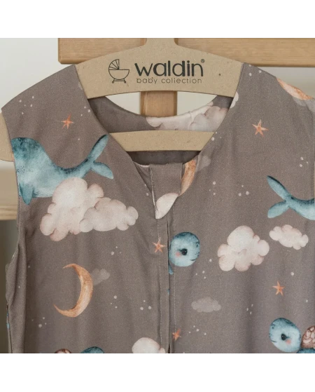 Bambus Babyschlafsack 0–6 Monate | Atmungsaktiv & weich | Waldin