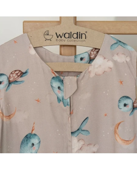 Bambus Babyschlafsack 0–6 Monate | Atmungsaktiv & weich | Waldin