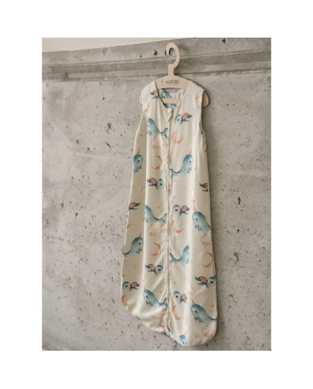 Bambus Babyschlafsack 0–6 Monate | Atmungsaktiv & weich | Waldin
