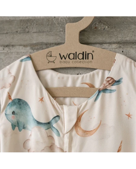 Bambus Babyschlafsack 6-18 Monate | Atmungsaktiv & weich | Waldin