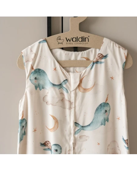 Bambus Babyschlafsack 6-18 Monate | Atmungsaktiv & weich | Waldin