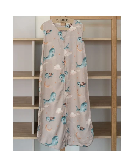 Bambus Babyschlafsack 6-18 Monate | Atmungsaktiv & weich | Waldin