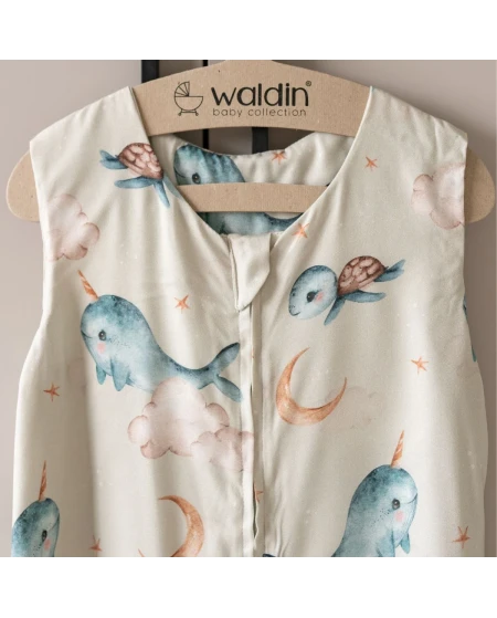 Bambus Babyschlafsack 6-18 Monate | Atmungsaktiv & weich | Waldin