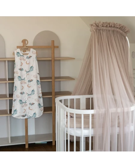 Bambus Babyschlafsack 6-18 Monate | Atmungsaktiv & weich | Waldin