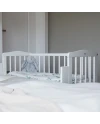 2in1 Bettchen mit Matratze - Weiß | Waldin