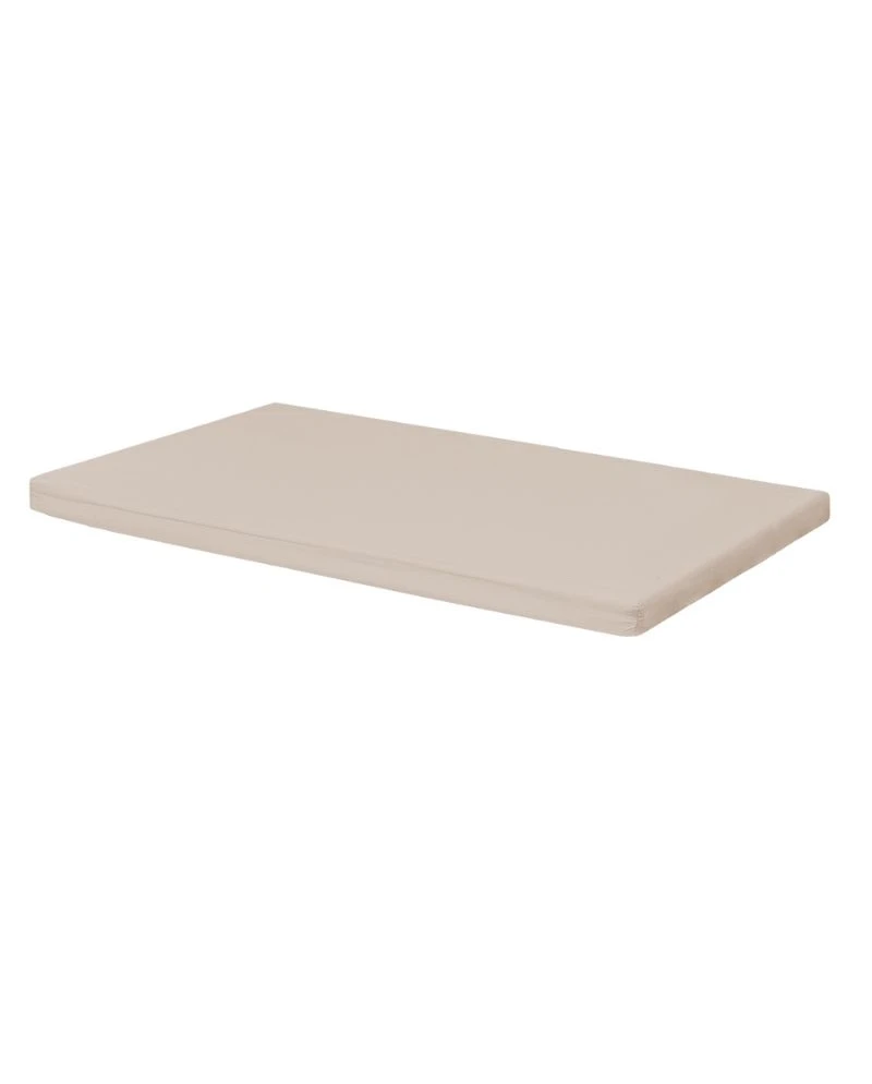 Baumwoll-Spannbettlaken Beistellbett 2-in-1 Waldin 90x50 Beige