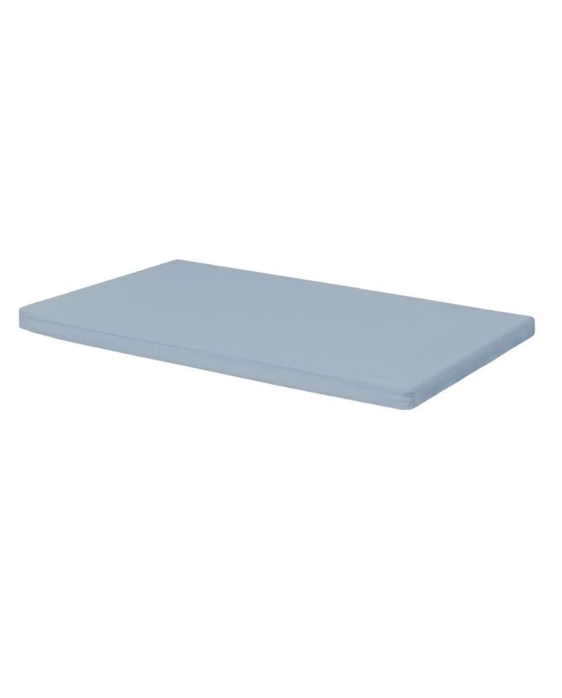 Baumwoll-Spannbettlaken Beistellbett 2-in-1 Waldin 90x50 Blau