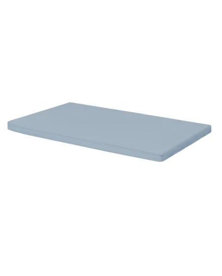 Baumwoll-Spannbettlaken Beistellbett 2-in-1 Waldin 90x50 Blau
