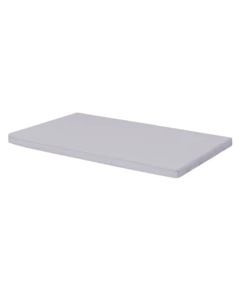 Baumwoll-Spannbettlaken Beistellbett 2-in-1 Waldin 90x50 Grau