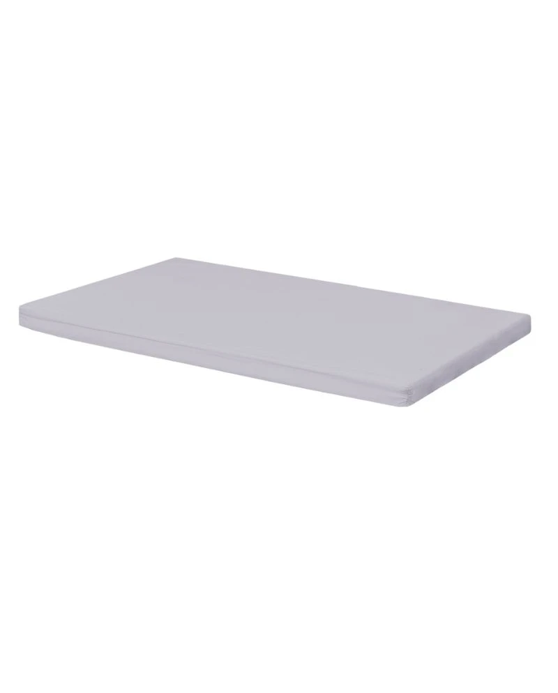 Baumwoll-Spannbettlaken Beistellbett 2-in-1 Waldin 90x50 Grau