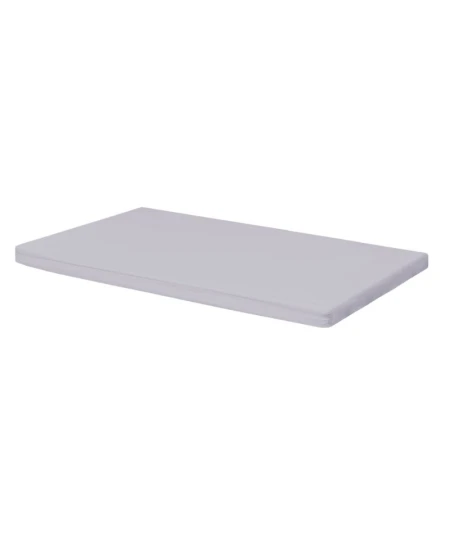 Baumwoll-Spannbettlaken Beistellbett 2-in-1 Waldin 90x50 Grau