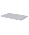 Baumwoll-Spannbettlaken Beistellbett 2-in-1 Waldin 90x50 Grau