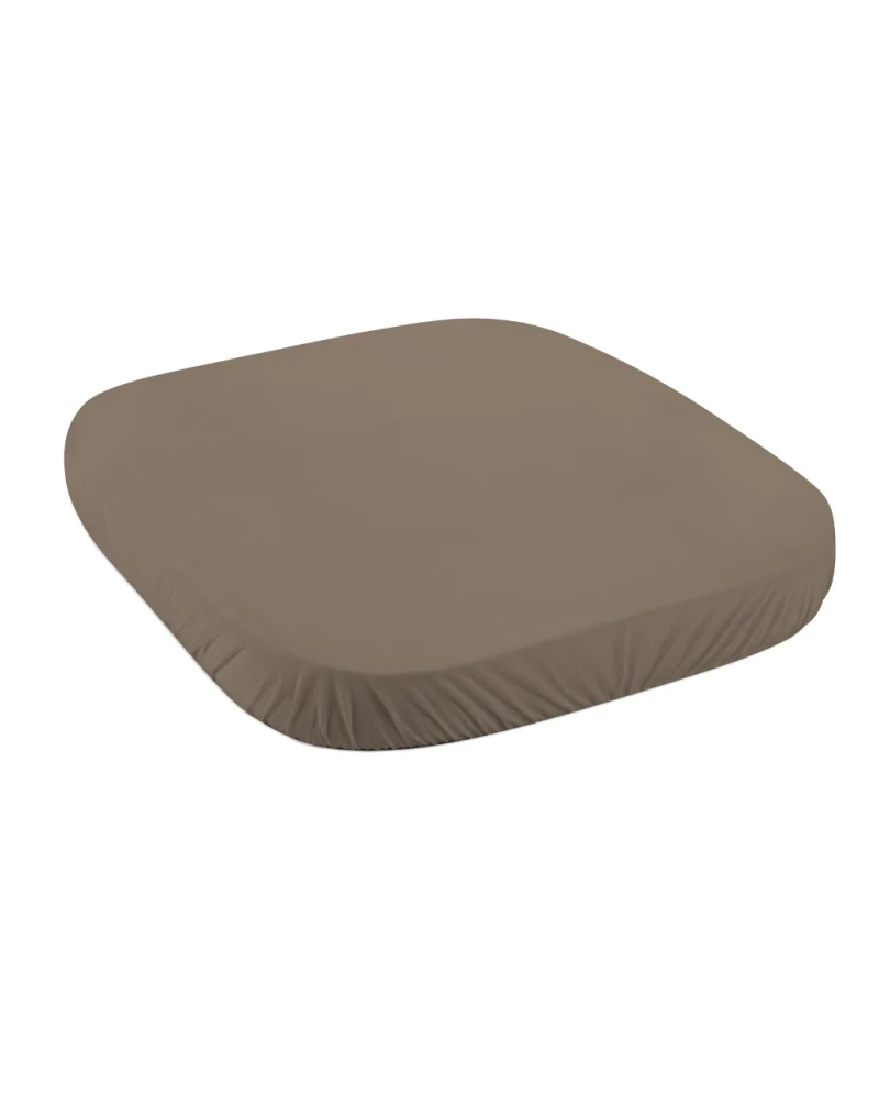 Spannbettlaken aus Baumwolle 73x73cm Taupe 7in1 Babybett WALDIN Spannbettlaken aus Baumwolle 73x73cm Taupe 7in1 Babybett WALDIN