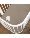 Spannbettlaken aus Baumwolle 93x65 für 5in1 Babybett – Waldin