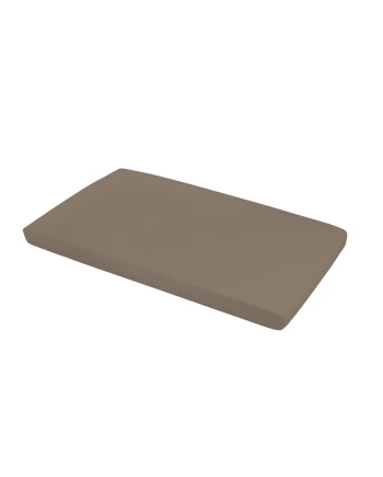 Spannbettlaken für Wickelauflage 70x50 cm – Taupe | Waldin