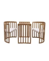 Ovales 7in1 Babybett mit Matratze - Vintage