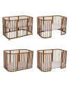 7in1 Babybett mit Matratze - Vintage | Waldin