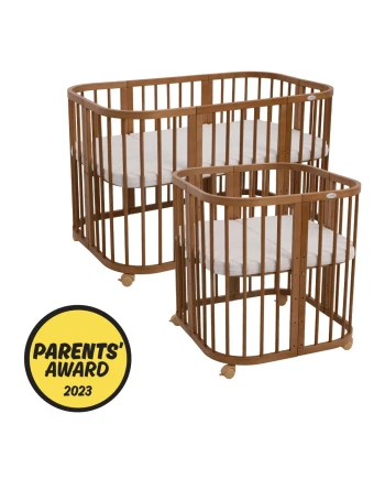7in1 Babybett mit Matratze - Vintage | Waldin
