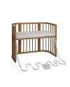 5in1 Babybett mit Matratze und Wiege - Vintage| Waldin
