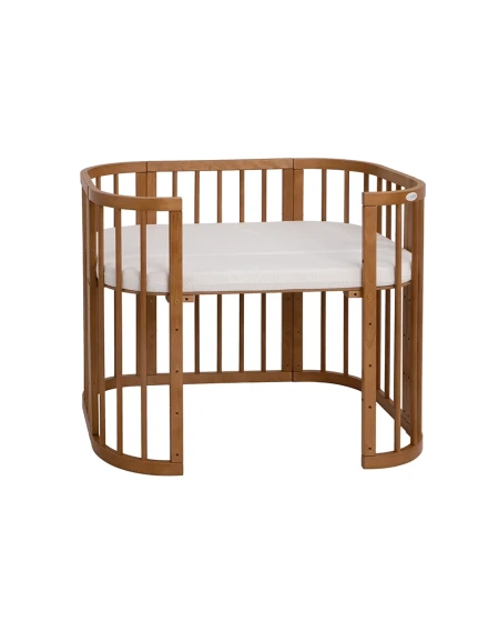 5in1 Babybett mit Matratze und Wiege - Vintage| Waldin