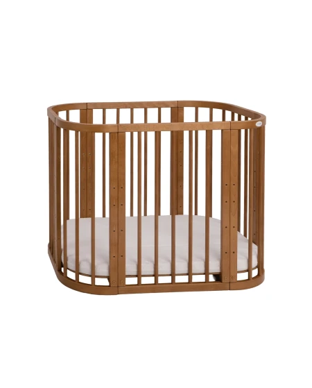 5in1 Babybett mit Matratze und Wiege - Vintage| Waldin