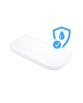 Wasserdichte Spannbettlaken 73×37 cm für 7-in-1 Beistellbett | Waldin