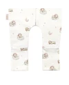 Baumwoll-Schlafsack mit Beinen Lullaby Weiß 1-2 Jahre | Waldin